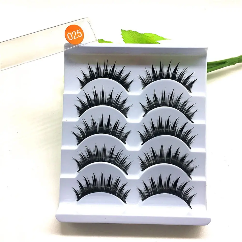 5 Pairs New Beauty Thick Long False Eyelashes Handmade Black Eye Lashes Extension High Quality Makeup Tools
5 Pairs New Beauty Thick Long False Eyelashes Handmade Black Eye Lashes Extension High Quality Makeup Tools
