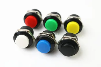 1Pcs Momentary Button Switch Installing Hole 16mm 6A/125VAC / 3A250VAC 507 
1Pcs Momentary Button Switch Installing Hole 16mm 6A/125VAC / 3A250VAC 507