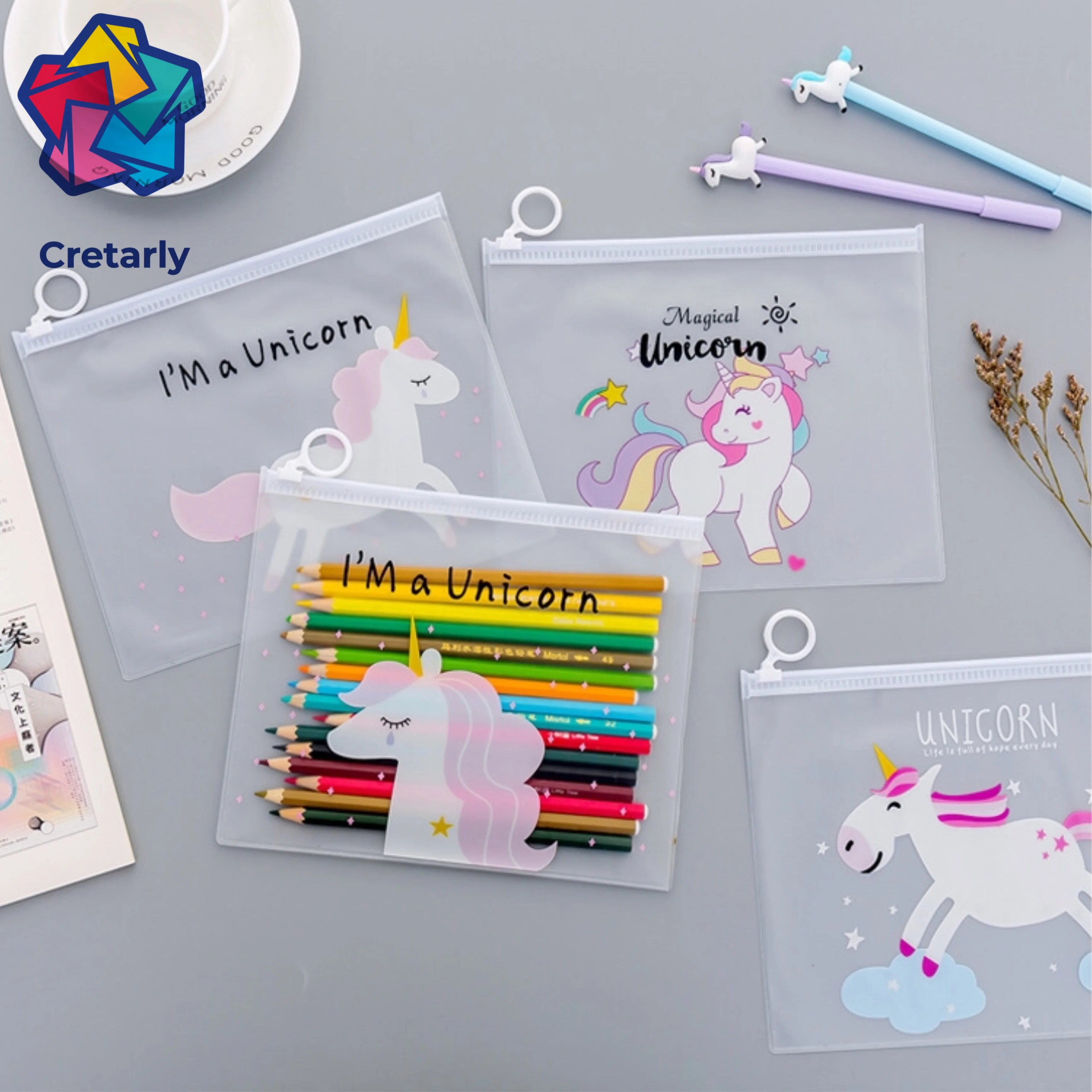 Unicorn Kawaii Pink Panther PVC Waterproof Pencil Cases Stationery Storage Office School Supplies Pencil Bags for Kids
Unicorn Kawaii Pink Panther PVC Waterproof Pencil Cases Stationery Storage Office School Supplies Pencil Bags for Kids