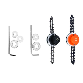 Universal Type 65Mn Trimmer Head Coil Chain Brush Cutter Garden Grass Trimmer For Lawnmower Black and Orange
Universal Type 65Mn Trimmer Head Coil Chain Brush Cutter Garden Grass Trimmer For Lawnmower Black and Orange