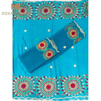 Sky Blue African 5 Yards Cotton Lace Fabric With 2 Yards 2019 High Quality New Nigerian Embroidery Guipure Cotton Lace Material
Sky Blue African 5 Yards Cotton Lace Fabric With 2 Yards 2019 High Quality New Nigerian Embroidery Guipure Cotton Lace Material