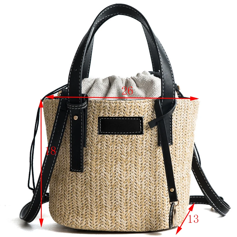2019 Handmade Women Handbag Vintage Retro Beach Bag Straw Rope Knitted Big Messenger Bag Lady Fresh Paper Pack for Summer Tote
2019 Handmade Women Handbag Vintage Retro Beach Bag Straw Rope Knitted Big Messenger Bag Lady Fresh Paper Pack for Summer Tote