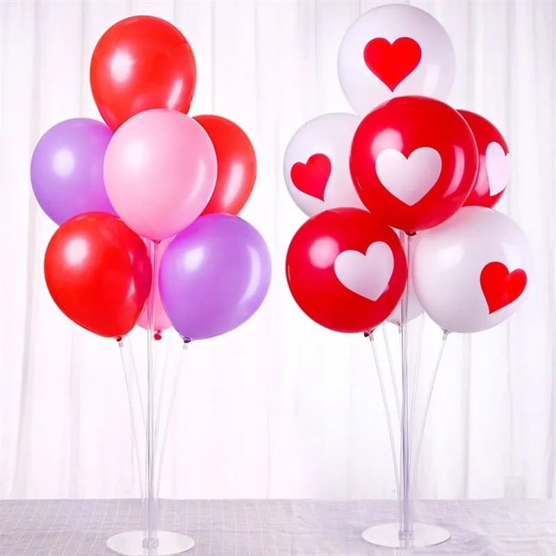 

1set Clear Balloon Column Base Plastic Balloons Stand 70cm Wedding Decor Birthday Party Valentines Day Supplies Child's Gift Toy