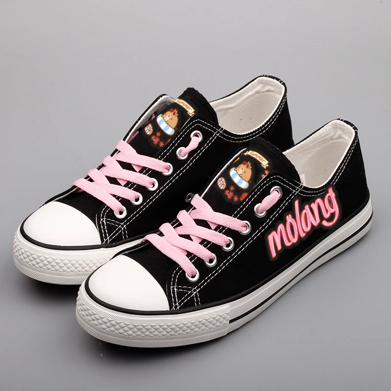 Fashion Korean Style Cartoon Rabbit Print Canvas Shoes Lace-up Casual Flats Harajuku Anime Students Board Shoes Tenis Espadrille
Fashion Korean Style Cartoon Rabbit Print Canvas Shoes Lace-up Casual Flats Harajuku Anime Students Board Shoes Tenis Espadrille