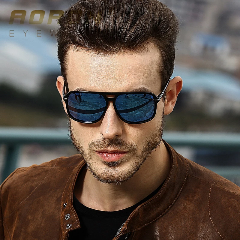 AORON Polarized Men's Sunglasses brand Design Retro women mirror Glasses Drive Accessories Eyewear oculos lunette de sole
AORON Polarized Men's Sunglasses brand Design Retro women mirror Glasses Drive Accessories Eyewear oculos lunette de sole