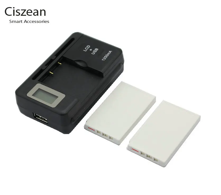 2x Replacement BLD-3 Battery + LCD Universal Charger For Nokia 7210 2100 3300 6220 6610 7250 I6260 6200 6610 6610i 7250i
2x Replacement BLD-3 Battery + LCD Universal Charger For Nokia 7210 2100 3300 6220 6610 7250 I6260 6200 6610 6610i 7250i