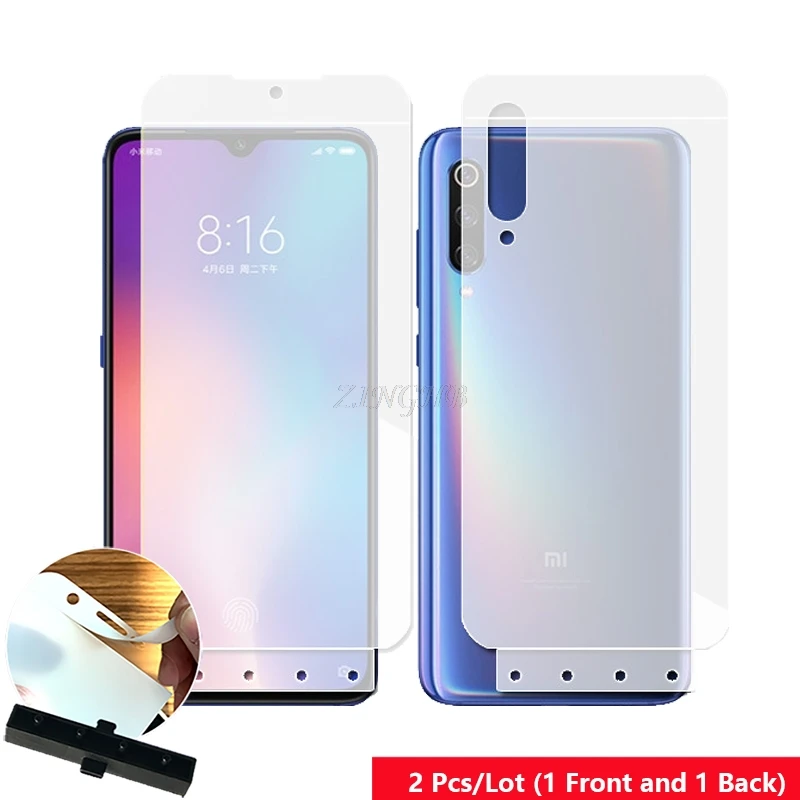 2 Pcs/Lot Front & Back Auto Fixed Scratch Proof Anti Finger Hydrogel Screen Protector for Xiaomi Mi 9 SE 5.97" Full Cover film
2 Pcs/Lot Front & Back Auto Fixed Scratch Proof Anti Finger Hydrogel Screen Protector for Xiaomi Mi 9 SE 5.97" Full Cover film