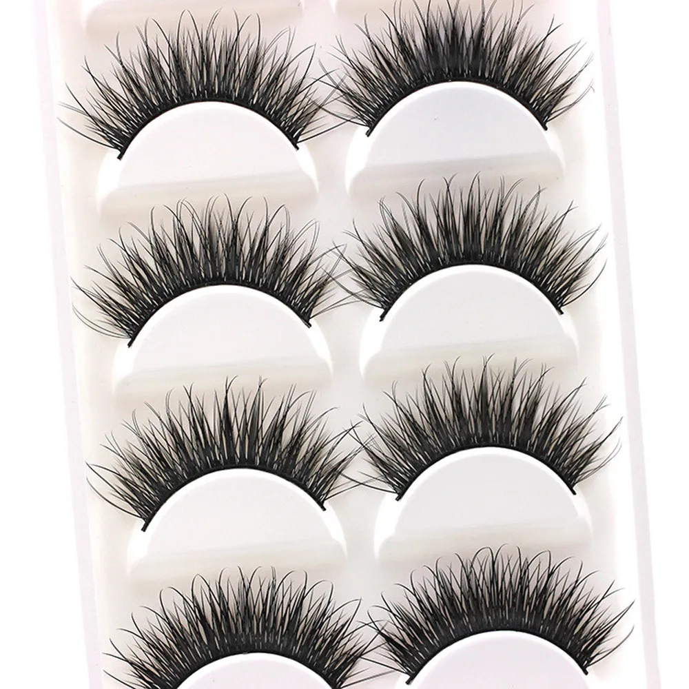 5Pair Luxury False Eyelashes 3D Mink Lashes Handmade Reusable Natural Curling Thick Eyelashes Popular False Lashes Makeup L525
5Pair Luxury False Eyelashes 3D Mink Lashes Handmade Reusable Natural Curling Thick Eyelashes Popular False Lashes Makeup L525