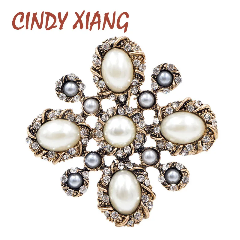CINDY XIANG 3 Colors Choose Pearl Cross Baroque Brooches for Women Fashion Vintage Brooch Pin Wedding Coat Accessories Good Gift
CINDY XIANG 3 Colors Choose Pearl Cross Baroque Brooches for Women Fashion Vintage Brooch Pin Wedding Coat Accessories Good Gift