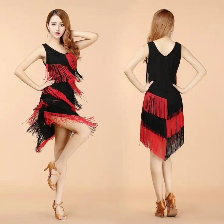 2019 High quality sexy tassel latin dance dress fringe latin dance costumes for women on sale
2019 High quality sexy tassel latin dance dress fringe latin dance costumes for women on sale
