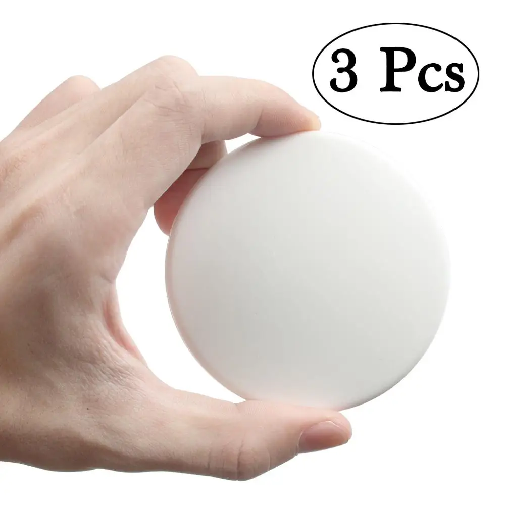 3X Baby Safty Door Stopper Wall Protector Large Round 3.14 Inch White Soft Knob Bumpers Self Adhesive Silicone Door Bumper Pads
3X Baby Safty Door Stopper Wall Protector Large Round 3.14 Inch White Soft Knob Bumpers Self Adhesive Silicone Door Bumper Pads