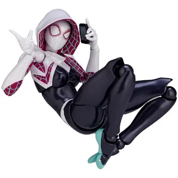 Spider Gwen Stacy Joint movable Spiderman pvc Action figure Model Collection Girl Toys
Spider Gwen Stacy Joint movable Spiderman pvc Action figure Model Collection Girl Toys