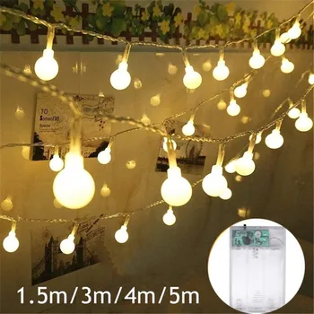 1.5M/3M/4M/5M Mini Plastic Ball Bulb Lamp Fairy String Lights Battery Wedding Valentines Xmas Party Indoor Outdoor Garden Décor
1.5M/3M/4M/5M Mini Plastic Ball Bulb Lamp Fairy String Lights Battery Wedding Valentines Xmas Party Indoor Outdoor Garden Décor