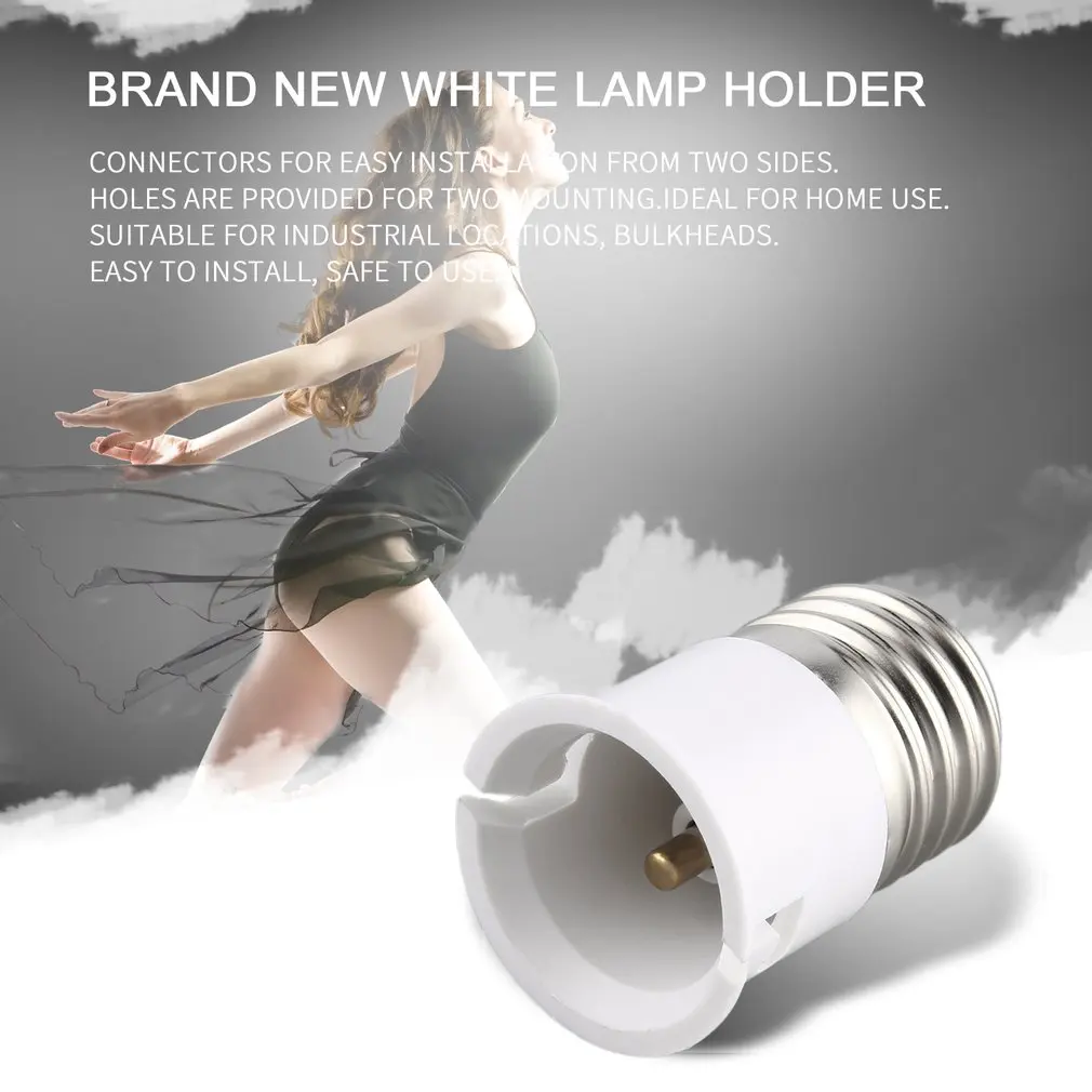 Easy Install E27 to B22 Socket Light Bulb Lamp Holder Adapter Plug Lampholder @8 WWO66
Easy Install E27 to B22 Socket Light Bulb Lamp Holder Adapter Plug Lampholder @8 WWO66