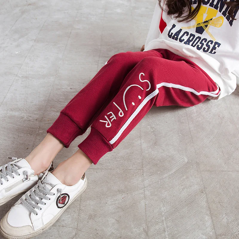 Girls Pants Spring Cotton Teenage Boy Trousers Sweatpants Big Size 4-12 Years Kids Sports Casual Pants Children Clothing
Girls Pants Spring Cotton Teenage Boy Trousers Sweatpants Big Size 4-12 Years Kids Sports Casual Pants Children Clothing