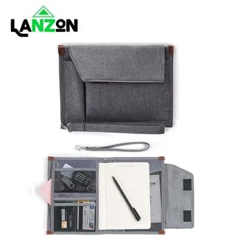 Lanzon Document Bag File Folder Business Waterproof Oxford Handbag Multifunctional Organizer Folder Case Manager Office Supplies
Lanzon Document Bag File Folder Business Waterproof Oxford Handbag Multifunctional Organizer Folder Case Manager Office Supplies