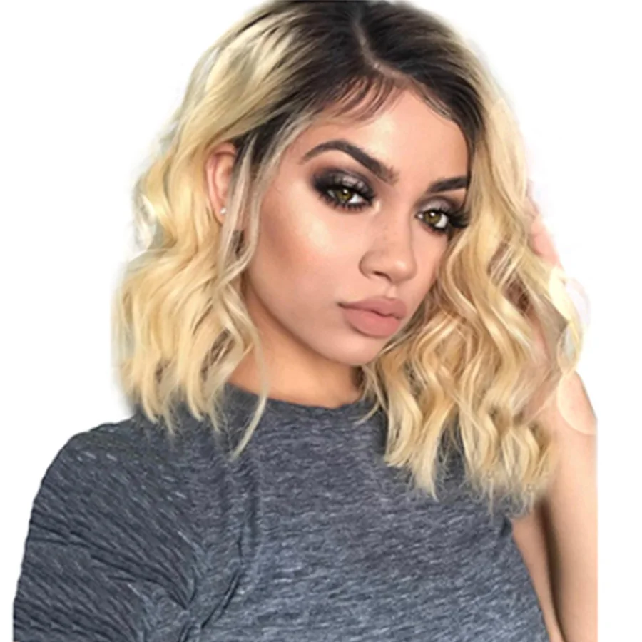 13*4 Wavy Lace Front Wig Pre-Plucked with Baby Hair #1B/613 Remy Brazilian Hair Wigs 8-26 Inches 150% Density Straight
13*4 Wavy Lace Front Wig Pre-Plucked with Baby Hair #1B/613 Remy Brazilian Hair Wigs 8-26 Inches 150% Density Straight