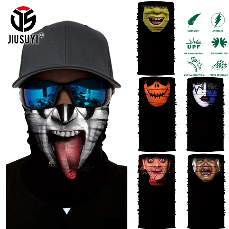 3D Seamless Magic Bandana Joker Clown Halloween Pumpkin Blame Baby Face Shield Tube Face Mask Headband Headwear Ring Head Scarf
3D Seamless Magic Bandana Joker Clown Halloween Pumpkin Blame Baby Face Shield Tube Face Mask Headband Headwear Ring Head Scarf