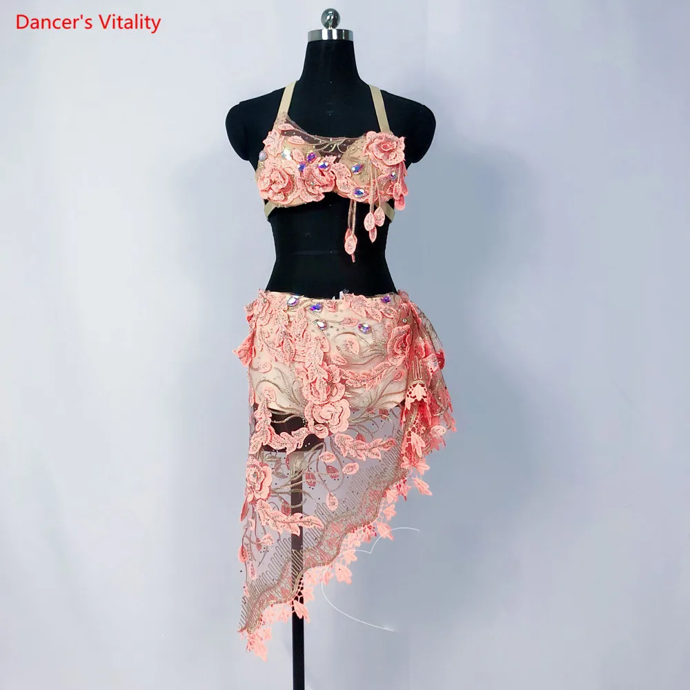 Senior Hand Made Belly Dance Wear Flowers Stones Bra+Short Skirt Girls Dance Competition Costumes Custom Size
Senior Hand Made Belly Dance Wear Flowers Stones Bra+Short Skirt Girls Dance Competition Costumes Custom Size