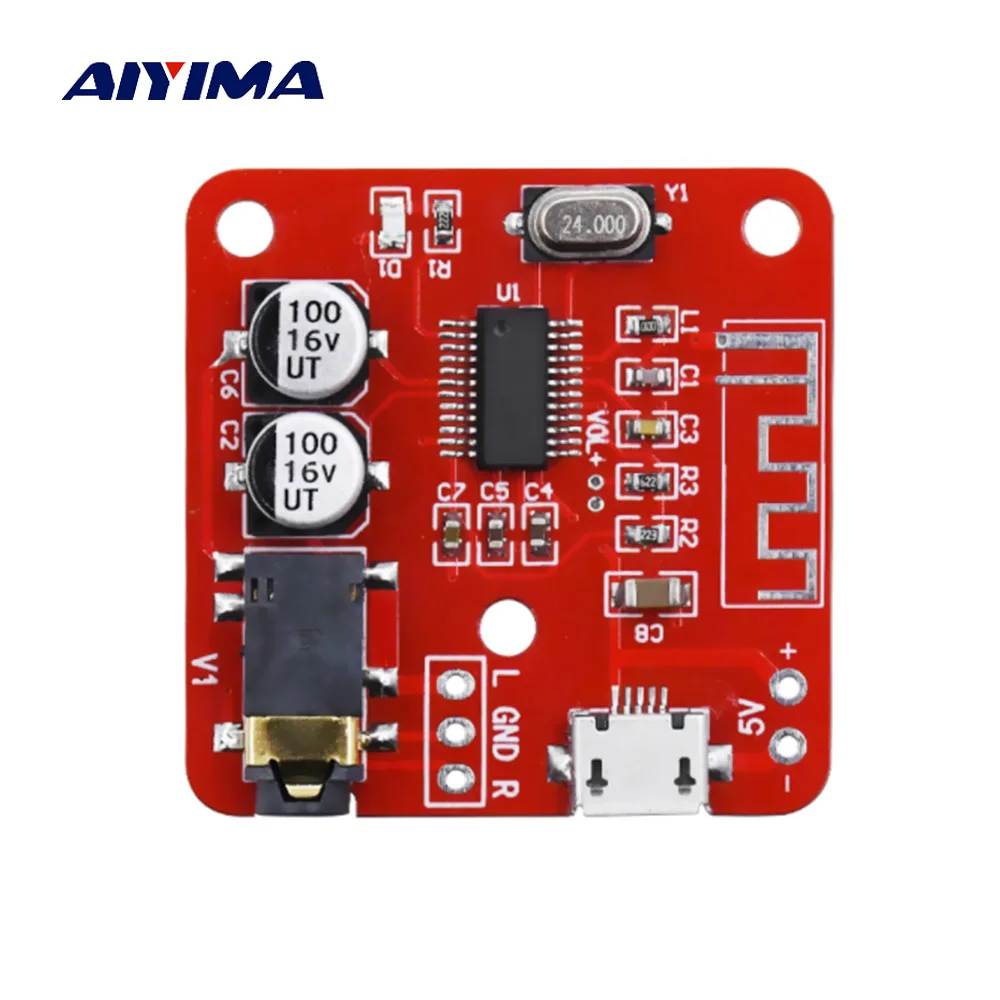 AIYIMA Bluetooth Audio Receiver Board Lossless Bluetooth 4.2 Wireless MP3 Decode Board Diy Modified Wireless Speaker
AIYIMA Bluetooth Audio Receiver Board Lossless Bluetooth 4.2 Wireless MP3 Decode Board Diy Modified Wireless Speaker