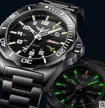 Yelang Men Automatic Watch Tritium T100 Japan TOP Movement 24Jewels Mechanical Watch Date Day Sapphire WR100M Swim Diver
Yelang Men Automatic Watch Tritium T100 Japan TOP Movement 24Jewels Mechanical Watch Date Day Sapphire WR100M Swim Diver