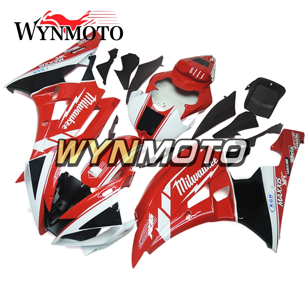 Complete Fairings Kit For Yamaha R6 2006-2007 06 07 Year Injection ABS Plastics Red White Black Bodywork Motorcycle Cowlings New
Complete Fairings Kit For Yamaha R6 2006-2007 06 07 Year Injection ABS Plastics Red White Black Bodywork Motorcycle Cowlings New