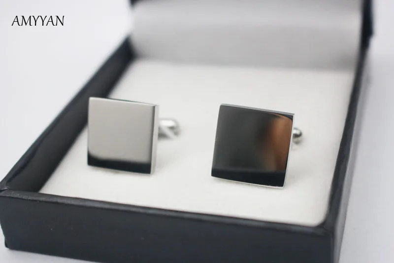 Luxury Shirt Cufflink for Men Brand Cuff Button de manchette Cufflink High Quality 316L Stainless Steel Square Blank Jewelry
Luxury Shirt Cufflink for Men Brand Cuff Button de manchette Cufflink High Quality 316L Stainless Steel Square Blank Jewelry