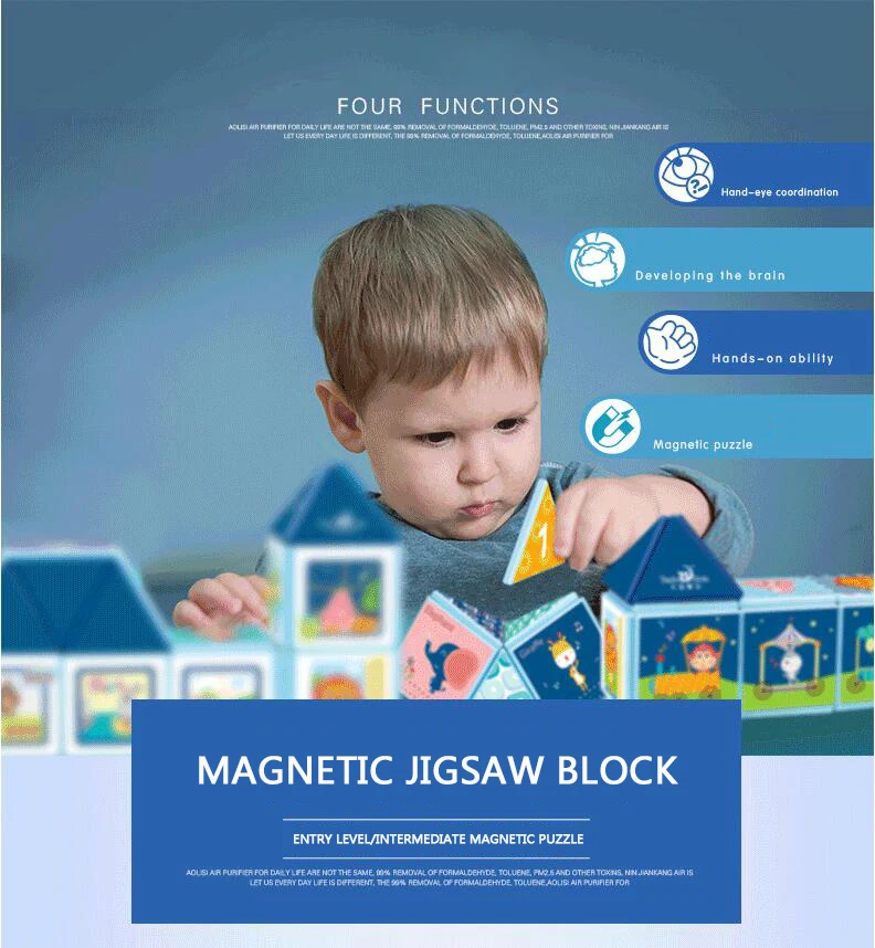 9 magnet toy