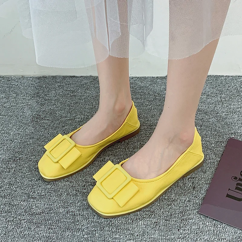 Fresh style Summer autumn Women's flats Bow Loafers Ladies flat Shoes 2019 beige yellow green soft sole ballet flats
Fresh style Summer autumn Women's flats Bow Loafers Ladies flat Shoes 2019 beige yellow green soft sole ballet flats