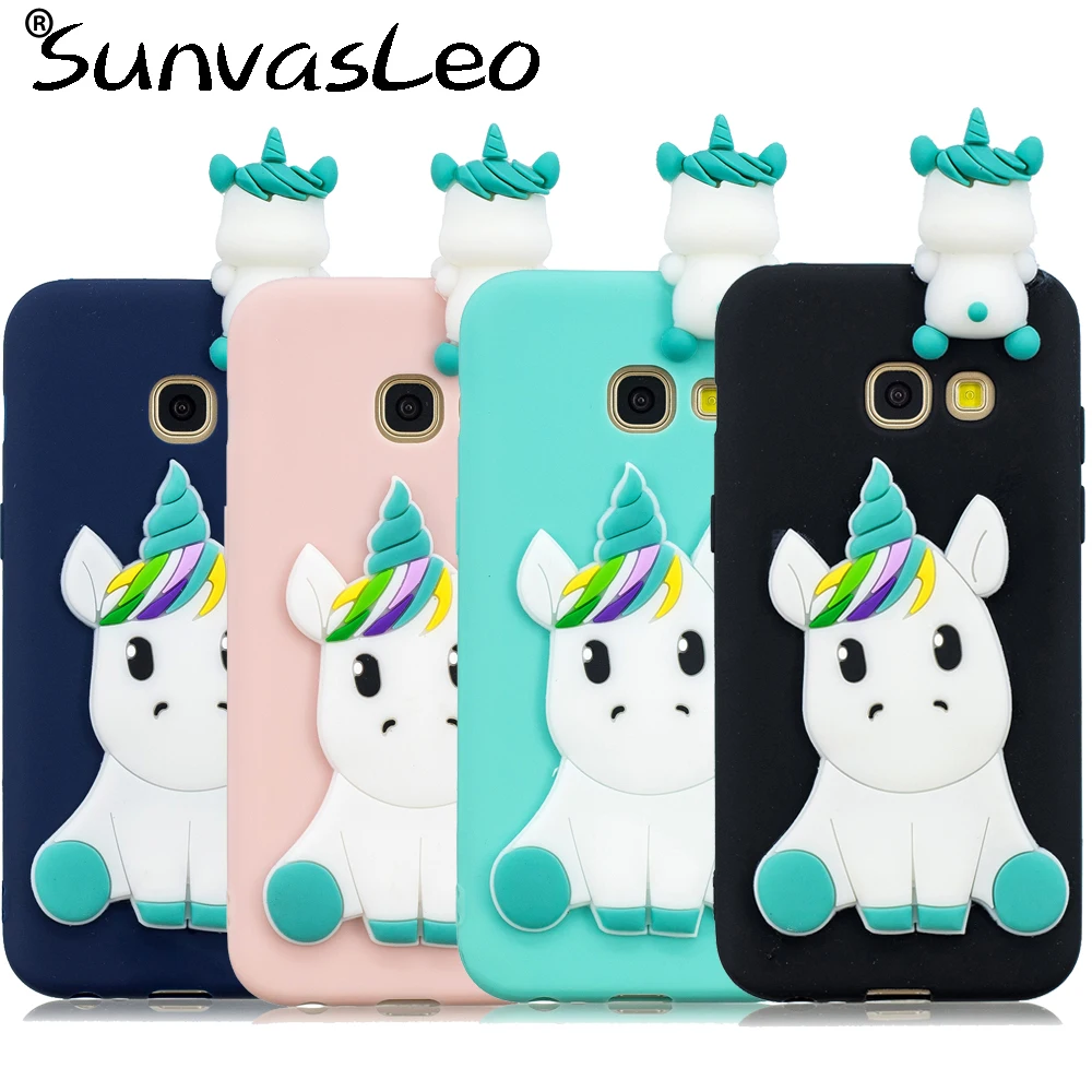 For Samsung Galaxy A3 A5 (2017) 3D Unicorn Soft Silicone Case Cartoon Animal Phone Cover Skin Shell Shockproof Fundas Coque Capa
For Samsung Galaxy A3 A5 (2017) 3D Unicorn Soft Silicone Case Cartoon Animal Phone Cover Skin Shell Shockproof Fundas Coque Capa