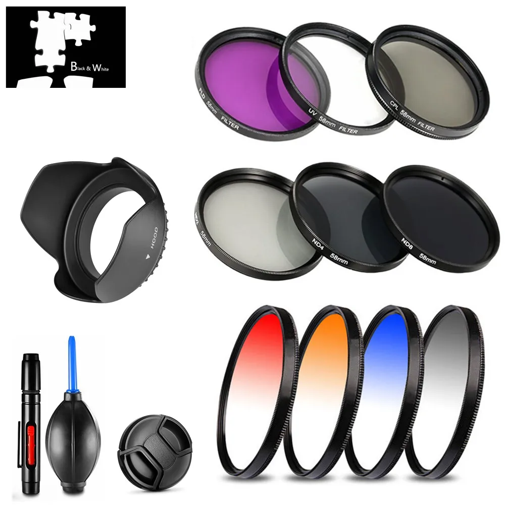 UV CPL FLD Star ND Gradual Color Filter Lens Hood Cap for Panasonic HC V750 V760 V770 VX870 WX970 W850 W850M VX980 VX981
UV CPL FLD Star ND Gradual Color Filter Lens Hood Cap for Panasonic HC V750 V760 V770 VX870 WX970 W850 W850M VX980 VX981