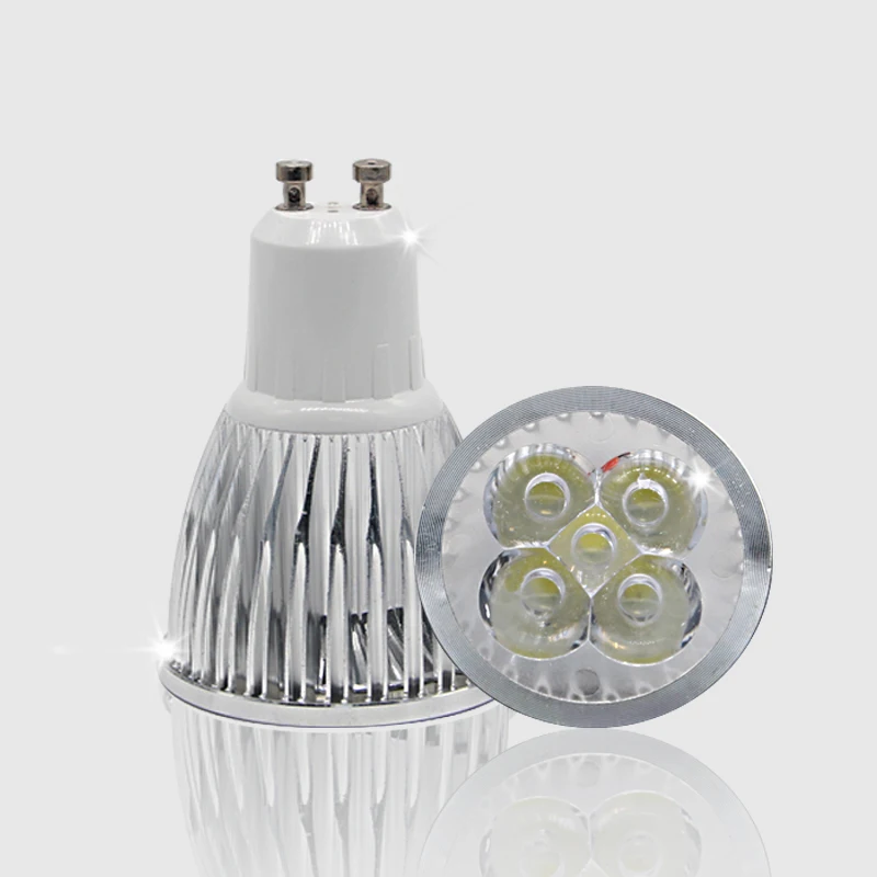 10pcs Lampada Led Spotlight GU10 110V 220V Lampara Bulbs GU5.3 Focoe Bombillas Lamp GU 10 3W 4W 5W Lampe Spot Light Luz | Лампы и