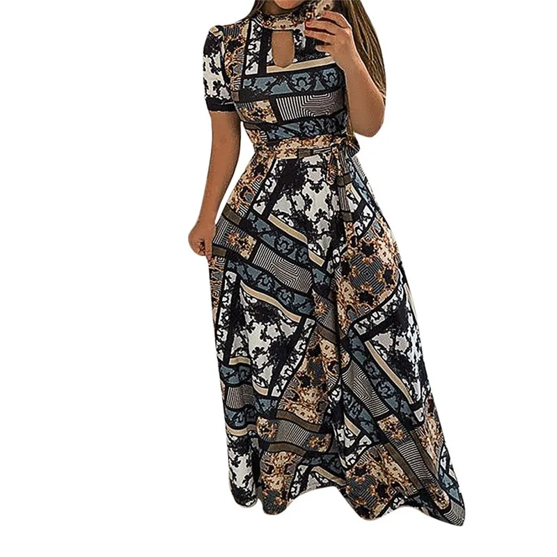 JAYCOSIN 2019 Summer Women Dress Floor-Length Floral Printed 2019 Luxe Short Sleeve High Bohemian Quality Party A-Line 902259
JAYCOSIN 2019 Summer Women Dress Floor-Length Floral Printed 2019 Luxe Short Sleeve High Bohemian Quality Party A-Line 902259
