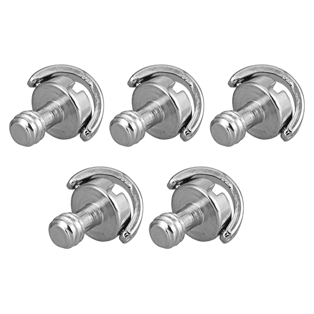 5/10pcs 1/4"-20 D Shaft D-ring Mounting Screw Adapter Tripod Monopod Quick Release Plate Camera Fixing Screw High Quality
5/10pcs 1/4"-20 D Shaft D-ring Mounting Screw Adapter Tripod Monopod Quick Release Plate Camera Fixing Screw High Quality