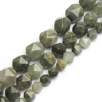Wholesale Natural Stone Beads Faceted Green Grass Stone Round Beads For Making Jewelry 15Inch 6/8/10mm Beads Diy Bracelet
Wholesale Natural Stone Beads Faceted Green Grass Stone Round Beads For Making Jewelry 15Inch 6/8/10mm Beads Diy Bracelet
