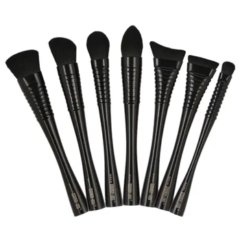 7Pcs Soft Makeup Brushes Set Blending Powder Foundation Contour Blush Highlight Eye Shadow Lip Cosmetic Make Up Brush Kit Hot!