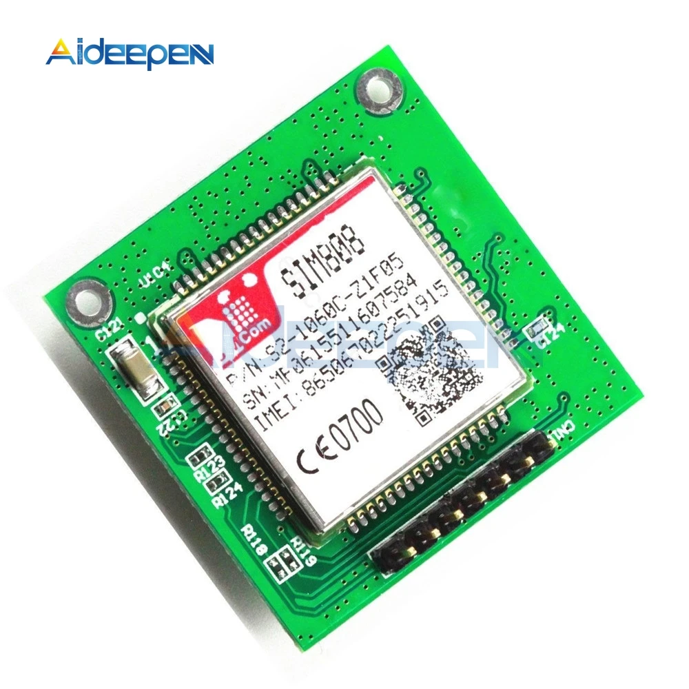 SIM808 GPRS/GPS/GSM Wireless Board Module Quad Band Development Board Breakout Support Bluetooth
SIM808 GPRS/GPS/GSM Wireless Board Module Quad Band Development Board Breakout Support Bluetooth