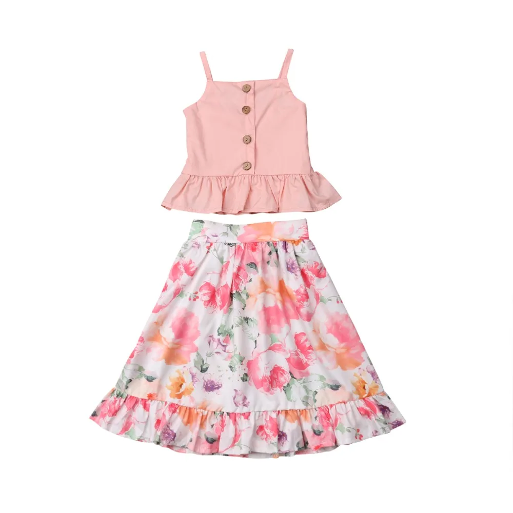 Cute Baby Girls Clothing Sets Sleeveless Ruffles Tops Floral Skirts Outfit Set 2Pcs Newborn Infant Baby Girls Clothes Set
Cute Baby Girls Clothing Sets Sleeveless Ruffles Tops Floral Skirts Outfit Set 2Pcs Newborn Infant Baby Girls Clothes Set