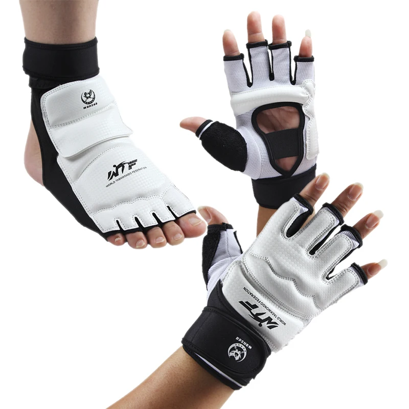 Adult/Kids Taekwondo Gloves Sparring Hand Foot Protector Cover Boxing Gloves Professional Taekwondo Brace Protection
Adult/Kids Taekwondo Gloves Sparring Hand Foot Protector Cover Boxing Gloves Professional Taekwondo Brace Protection