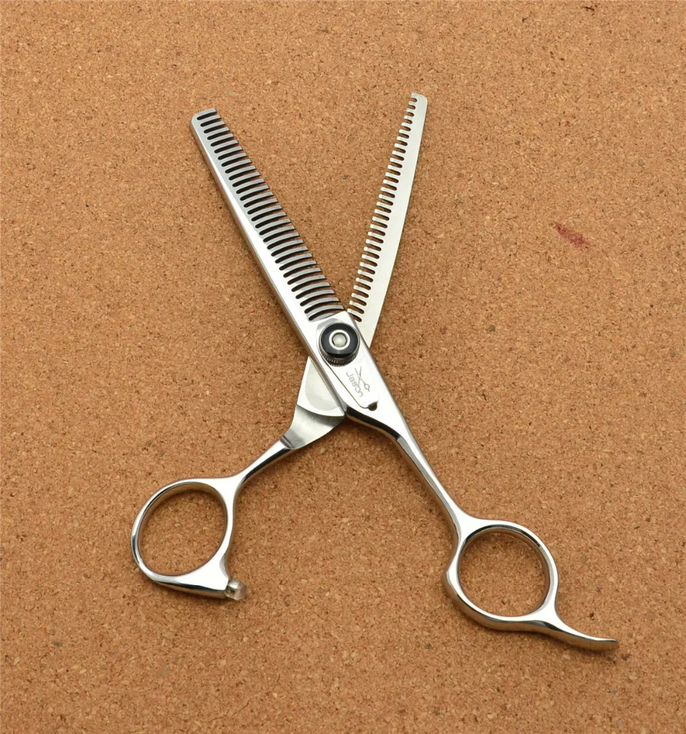 6.0 inch 17.5cm JP 440C Professional Hair Scissors Hairdressing Scissors Thinning Shears Douuble Side Teeth 15% Thinning Rate
6.0 inch 17.5cm JP 440C Professional Hair Scissors Hairdressing Scissors Thinning Shears Douuble Side Teeth 15% Thinning Rate