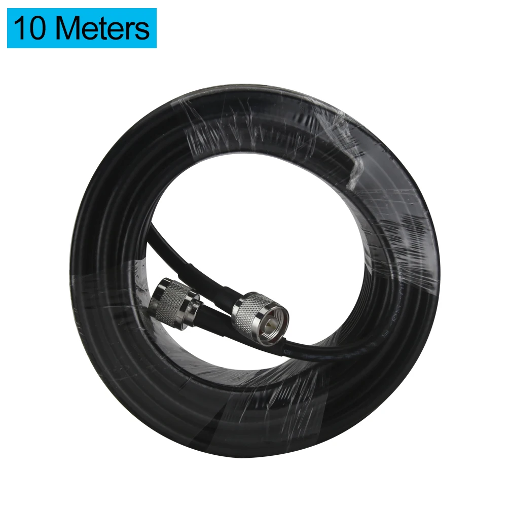 10 meters RG6 Low Loss Coaxial Cable 50ohm N Male To N Male Communication Coax Cable For Mobile Phone Signal Booster Repeater
10 meters RG6 Low Loss Coaxial Cable 50ohm N Male To N Male Communication Coax Cable For Mobile Phone Signal Booster Repeater