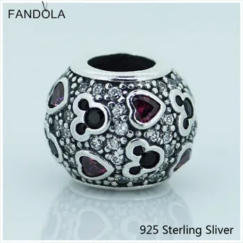 CKK Sparkling Mickey & Hearts Charms 925 Sterling Silver Beads Original Jewelry Making Fits For Bracelets
CKK Sparkling Mickey & Hearts Charms 925 Sterling Silver Beads Original Jewelry Making Fits For Bracelets