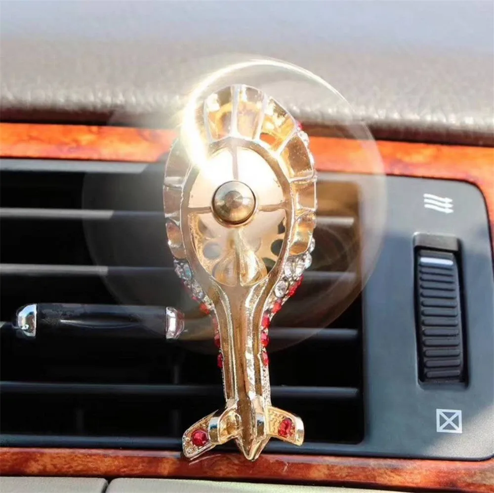 Car air conditioning air outlet aromatherapy Perfume Diffuser Air Force Propeller Shape Air Freshener Vent Clip #YL5
Car air conditioning air outlet aromatherapy Perfume Diffuser Air Force Propeller Shape Air Freshener Vent Clip #YL5