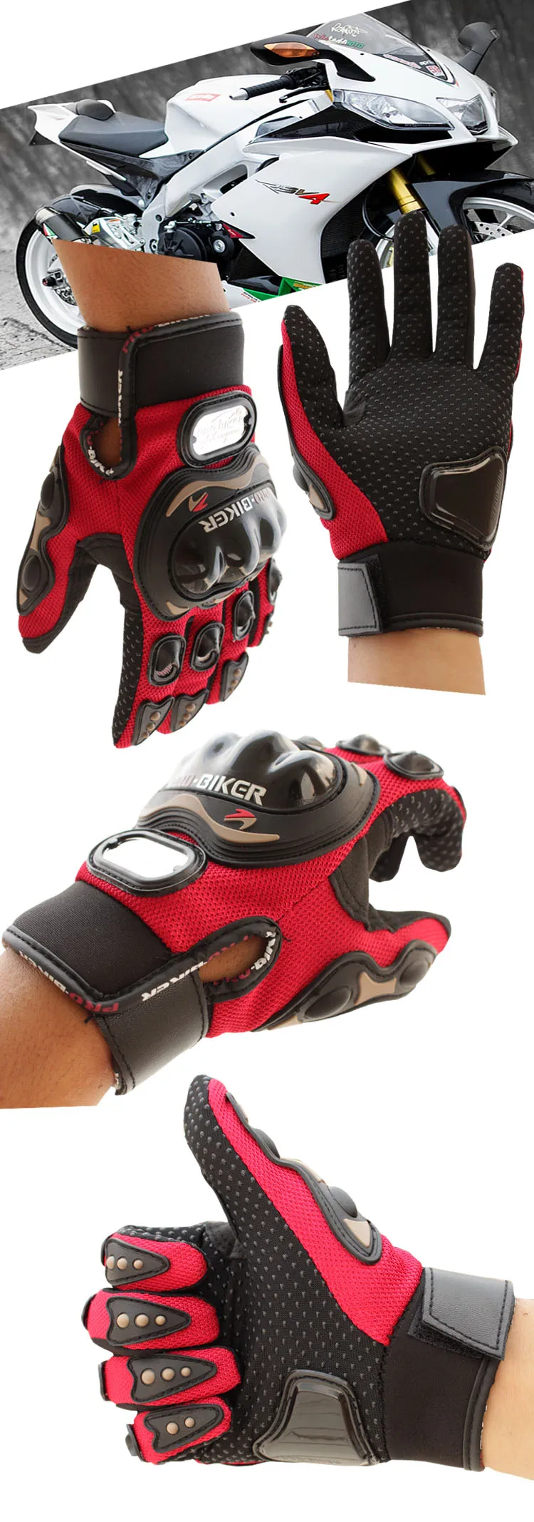 motorcycle gloves color2