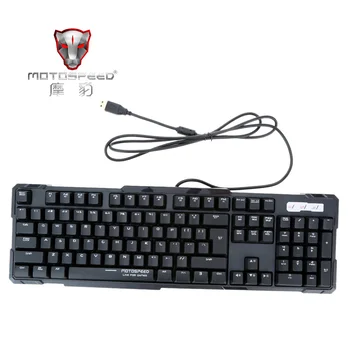 104 Keys Mechanical Gaming Keyboard with Tactile High-speed Anti-ghosting Blue Switch USB Wired Keyboard for Professional Gamer
104 Keys Mechanical Gaming Keyboard with Tactile High-speed Anti-ghosting Blue Switch USB Wired Keyboard for Professional Gamer