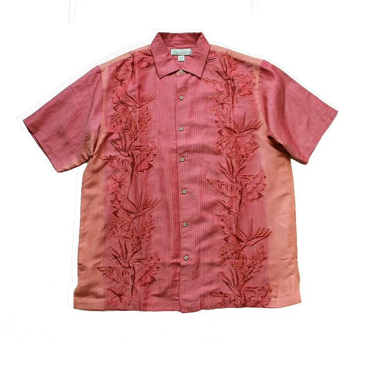 Four Colors Men Vintage Striped Embroidered Silk Linen Short Sleeve Shirt Casual Summer
Four Colors Men Vintage Striped Embroidered Silk Linen Short Sleeve Shirt Casual Summer