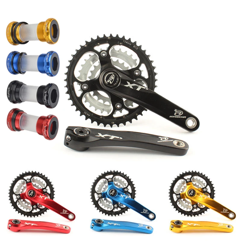 Mountain bike / 27-speed 9-speed hollow chainring crankset bicycle gear distribution a hollow bottom bracket BB
Mountain bike / 27-speed 9-speed hollow chainring crankset bicycle gear distribution a hollow bottom bracket BB