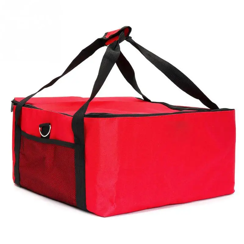 16 inch Insulated Pizza Bag Red Oxford Cloth High-capacity Food Container Bag 42x42x23cm
16 inch Insulated Pizza Bag Red Oxford Cloth High-capacity Food Container Bag 42x42x23cm