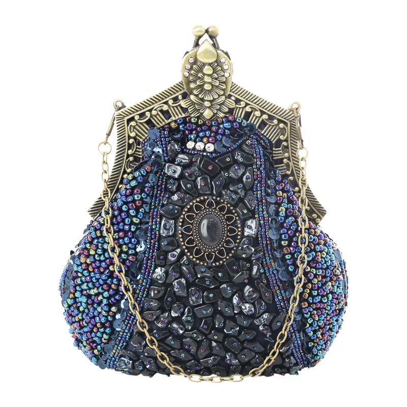 Embroider Beads Women Evening Party Bags Handmade Vintage Clutch Female Phone Purse Banquet Wedding Bridal Gifts Dress Handbags
Embroider Beads Women Evening Party Bags Handmade Vintage Clutch Female Phone Purse Banquet Wedding Bridal Gifts Dress Handbags