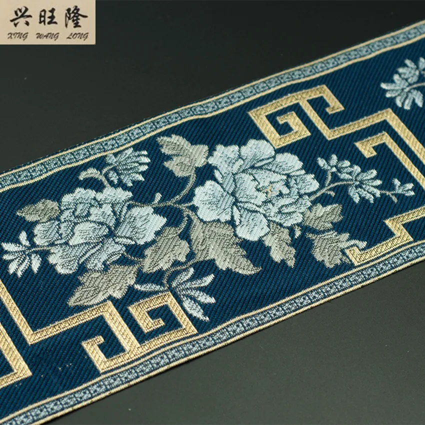 XWL 5M/Lot 12cm Wide Peony Flower Ethnic Jacquard Lace Ribbon Trim Curtain Accessories Decorative Sofa Clothing Belt DIY Sewing
XWL 5M/Lot 12cm Wide Peony Flower Ethnic Jacquard Lace Ribbon Trim Curtain Accessories Decorative Sofa Clothing Belt DIY Sewing